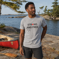 Strong and Free Tee