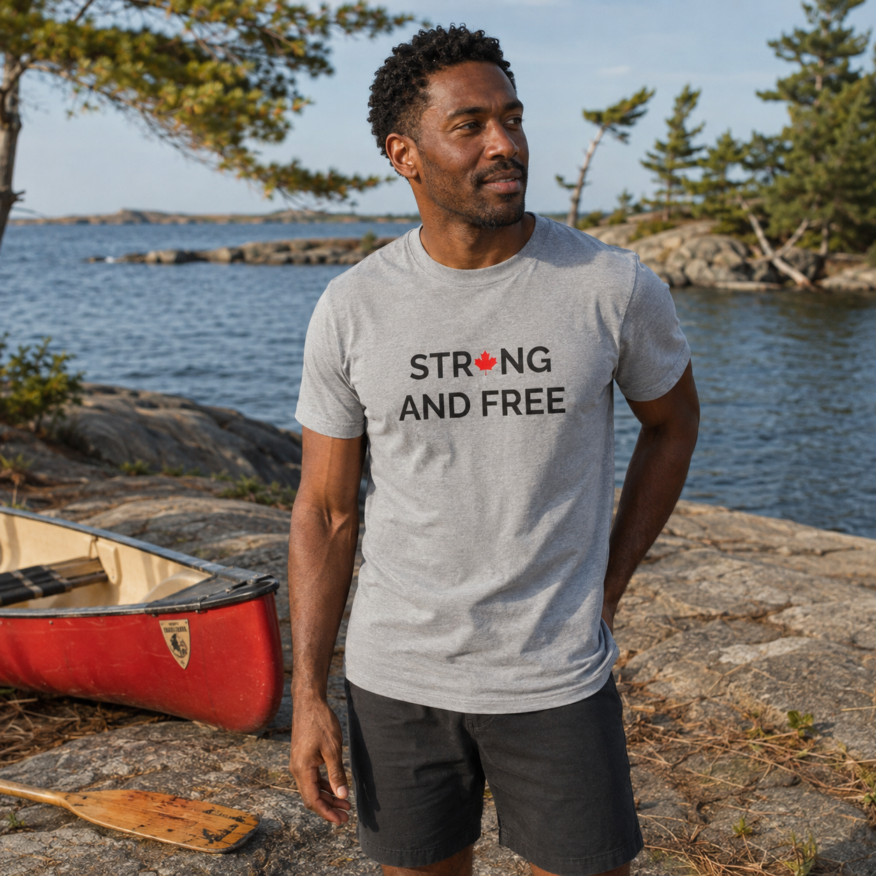 Strong and Free Tee